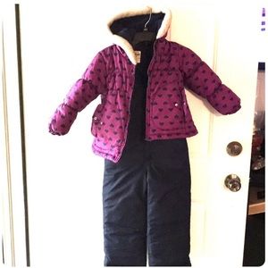 Osh Kosh Winter Coat and Overalls